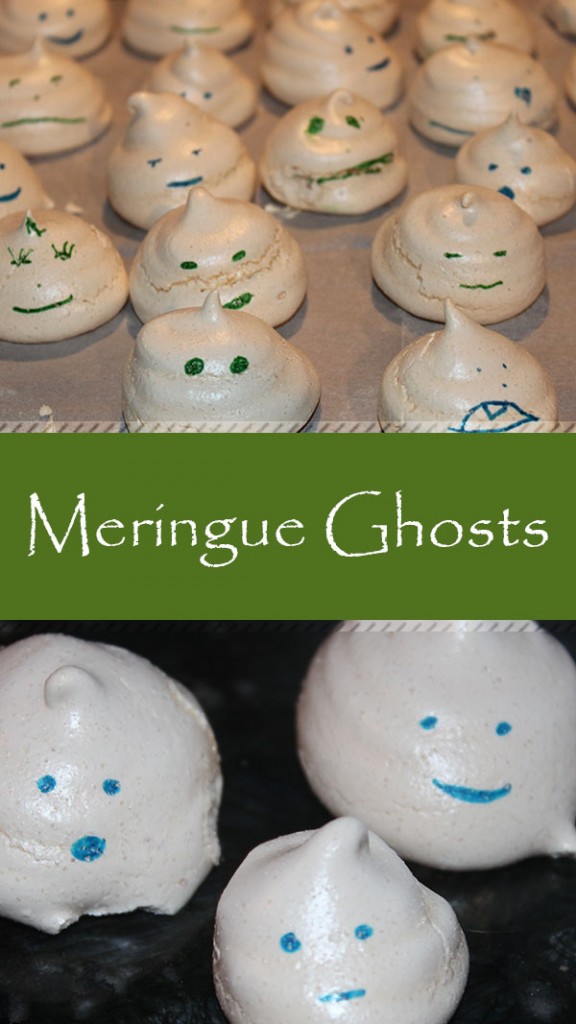 Meringue Ghosts – Chocolate 'N Children